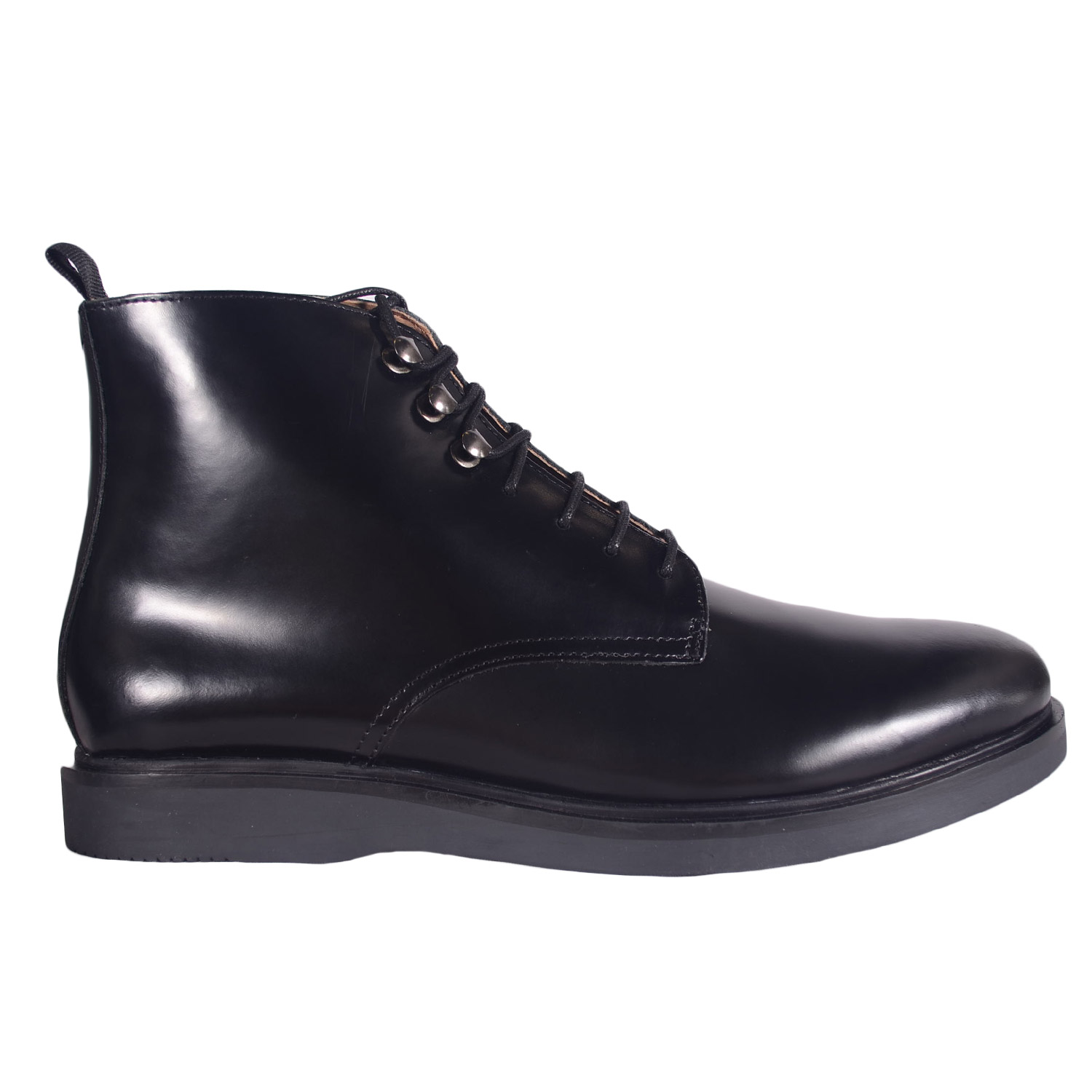 Battle black boot h by cheap hudson