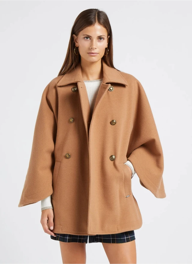 Liu Jo White 2nd Mf3c31 Cappotto Ts.Navetta Γυναικείο Παλτό Μπεζ