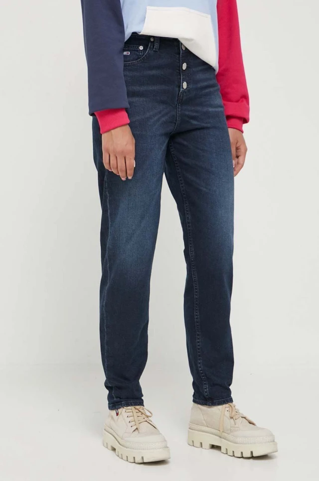 Tommy Hilfiger Mom Jean Uhr Tpr Bf Dg5161 Γυναικείο Παντελόνι Τζιν
