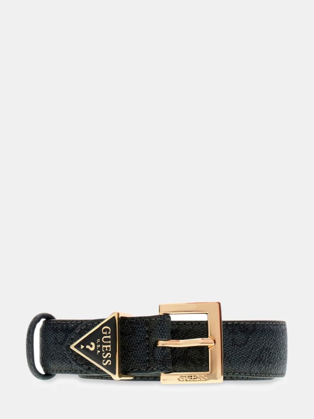 Guess Noelle Adj & Not Rev H25 Γυναικεία Ζώνη Ανθρακί