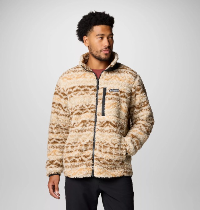 Columbia Winter Pass™ Printed Fleece II Ανδρική Ζακέτα Fleece Μπεζ