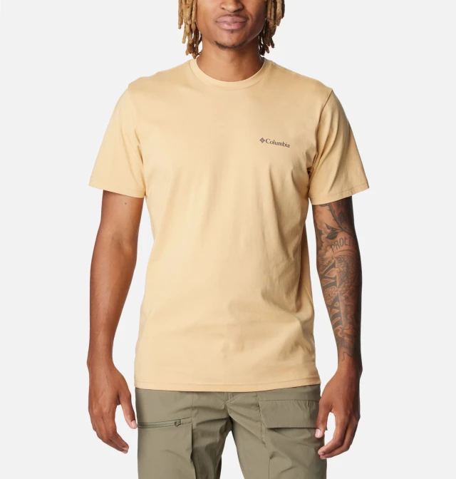 Columbia Rapid Ridge™ Back Graphic Tee II Ανδρική Μπλούζα Μπεζ
