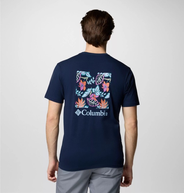 Columbia North Cascades™ Short Sleeve Tee Ανδρικη Μπλουζα Μπλε