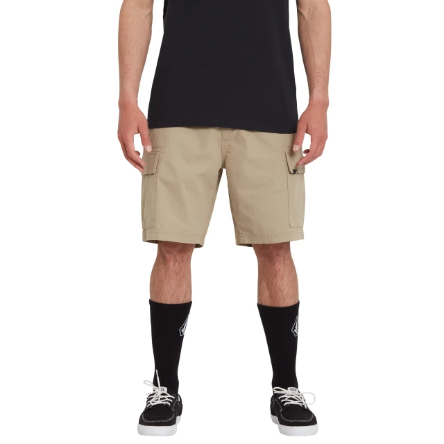 Volcom March Cargo Short Ανδρικη Βερμουδα Cargo Μπεζ