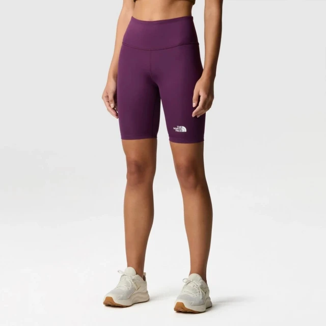 The North Face W FLEX 8IN TIGHT BLACKCURRANTPRP Γυναικειο Ποδηλατικο Κολαν Μωβ