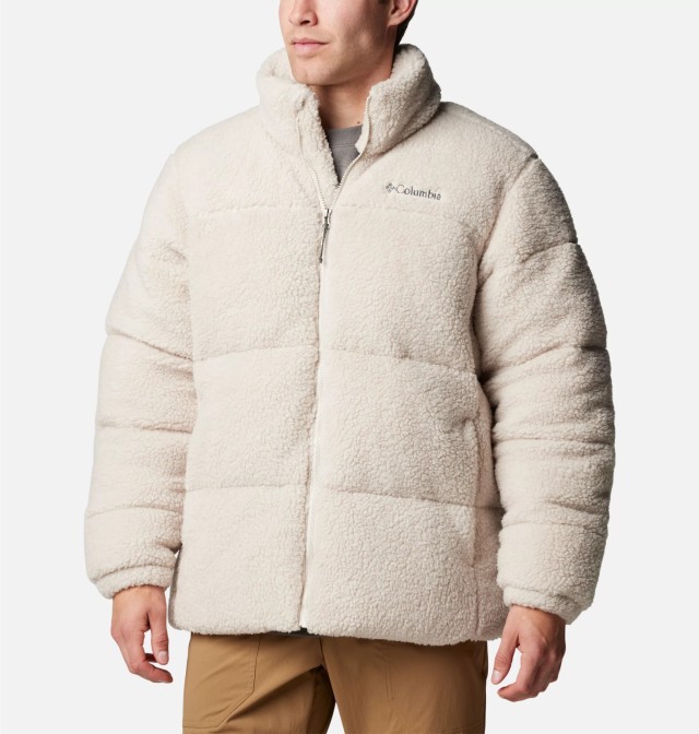 Columbia Puffect™ II Sherpa Jacket Ανδρικό Μπουφάν Εκρού