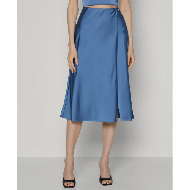 Guess Bianca Lace Midi Skirt Γυναικεία Φούστα Ραφ