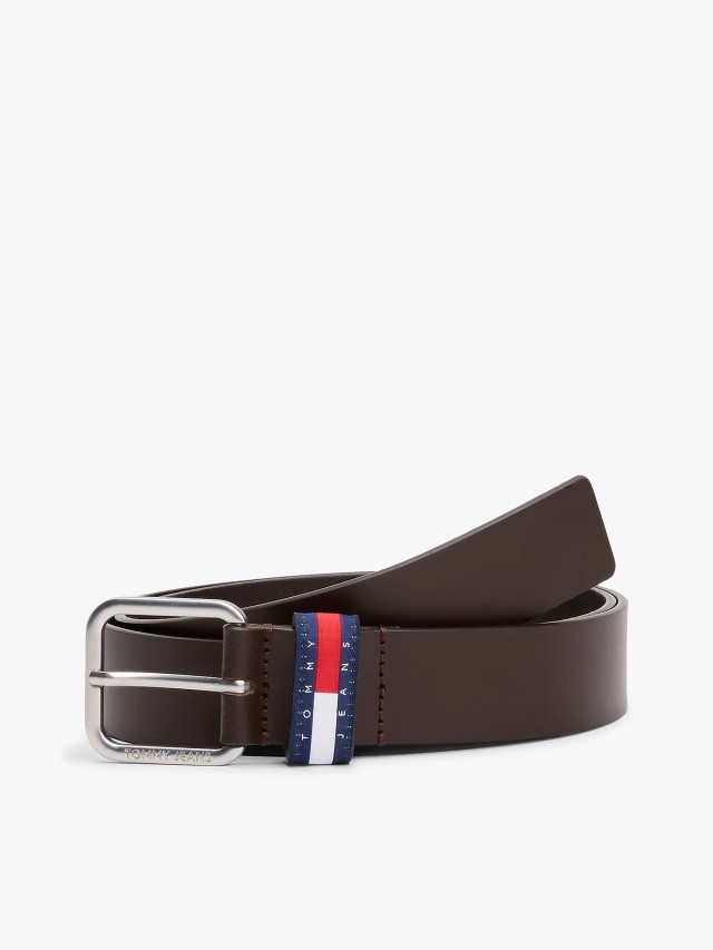 Tommy Hilfiger Tjm Ryan 3.5 Ανδρική Δερμάτινη Ζώνη Καφέ
