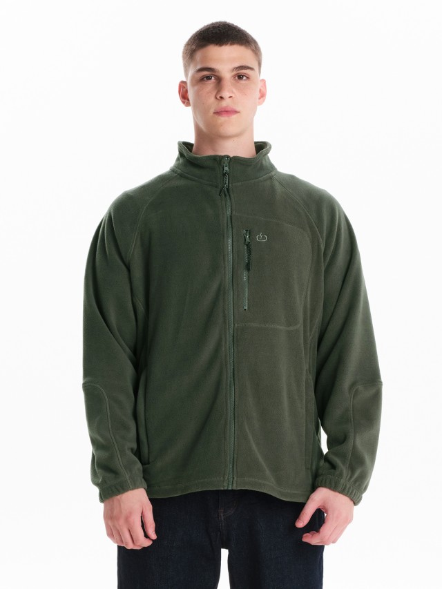 Emerson Mens Full Zip Fleece Ανδρική Ζακέτα Fleece Λαδί