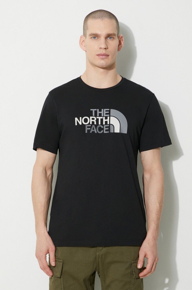 The North Face M S/S EASY TEE TNF BLACK Ανδρικη Μπλουζα Μαυρο