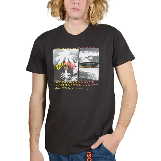 Billabong Ανδρικη Μπλουζα Μαυρη