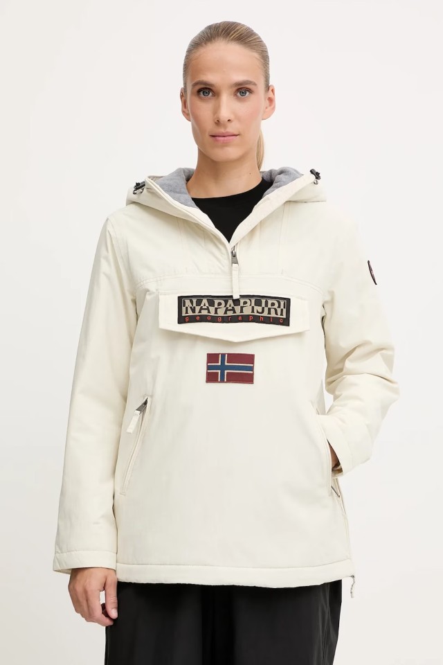 Napapijri Rainforest W Pkt 4 Beige Dimity Γυναικείο Μπουφάν Μπεζ