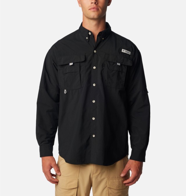 Columbia Bahama™ II L/S Shirt Ανδρικό Πουκάμισο Μαυρο