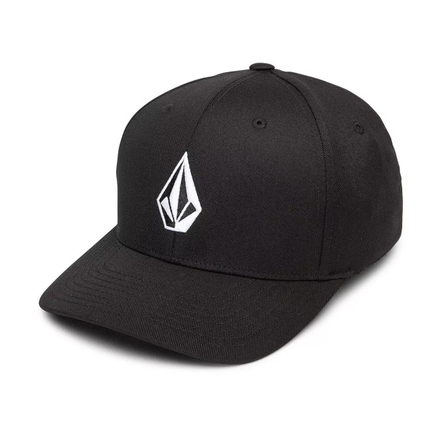 Volcom Fa24 Full Stone Flexfit Hat Καπέλο Μαύρο