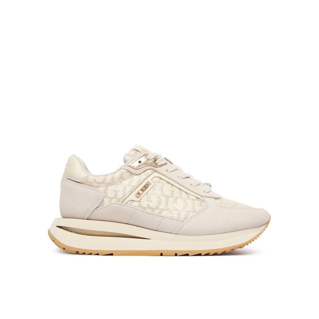 Guess Energy5 Γυναικεία Sneakers Εκρού