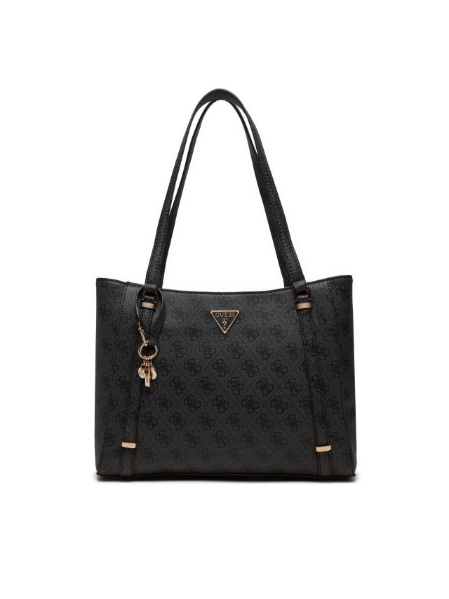 Guess Eco Erica Elite Tote Γυναικεία Τσάντα Ανθρακί