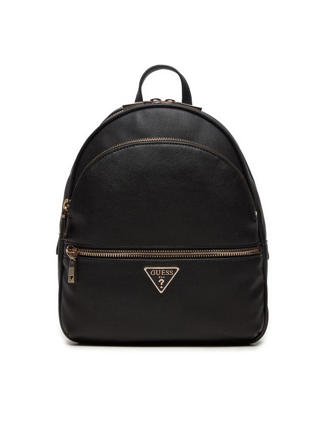 Guess Manhattan Large Backpack Γυναικεια Τσαντα Μαυρη