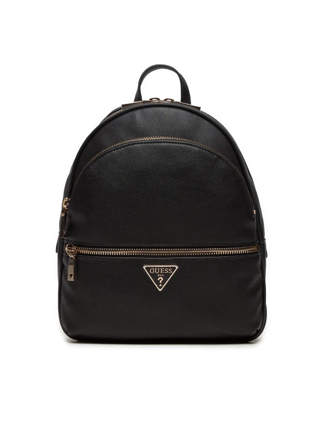 Guess Manhattan Large Backpack Γυναικεια Τσαντα Μαυρη