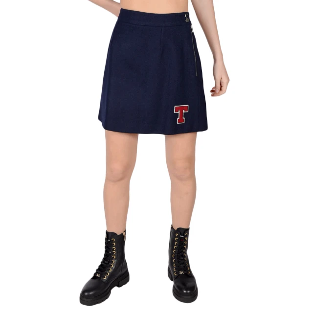 Γυναικεια Φουστα Μπλε Tommy Hilfiger