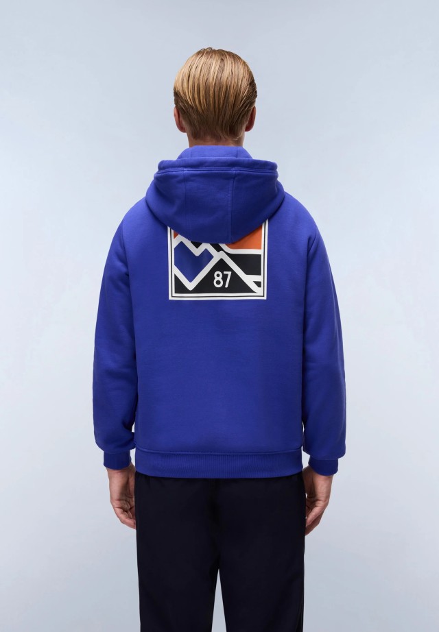 Napapijri B-Guide H Royal Blue B3b Ανδρικό Φούτερ Μπλε