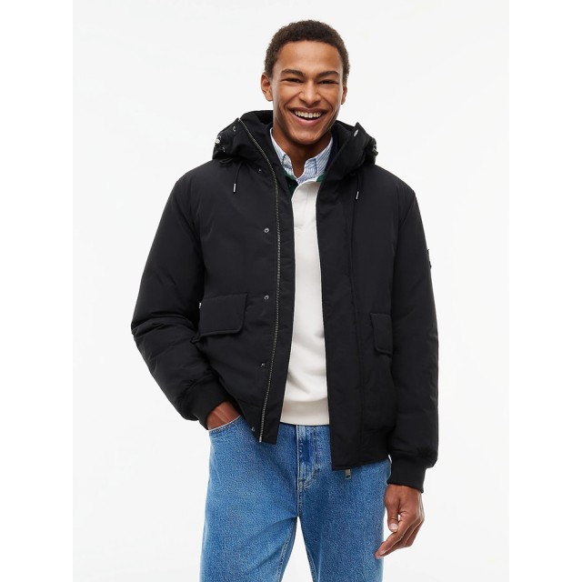 Tommy Hilfiger Tjm City Ready Bomber Ανδρικό Μπουφάν Μαύρο