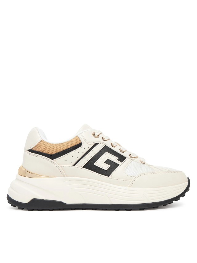 Guess Fonzi Γυναικεία Sneakers Μπεζ