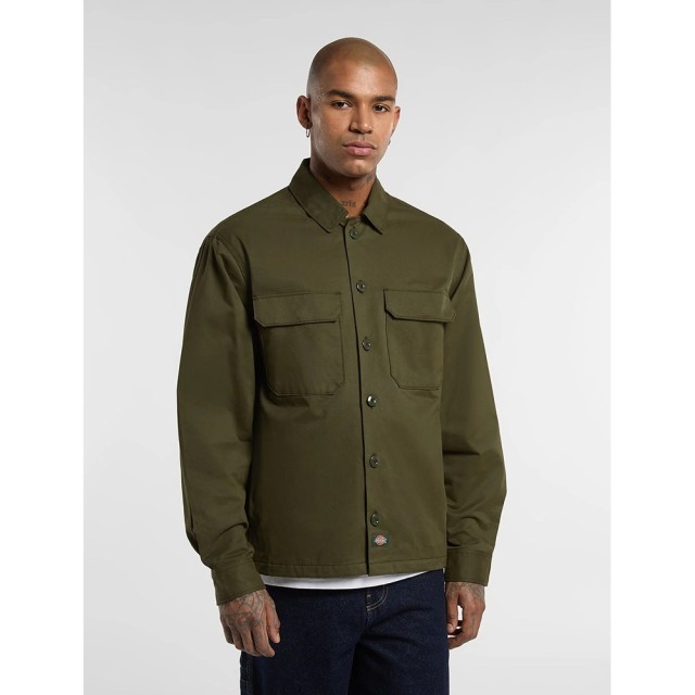 Dickies 247 Shacket Ανδρικό Τζακετ Λαδί