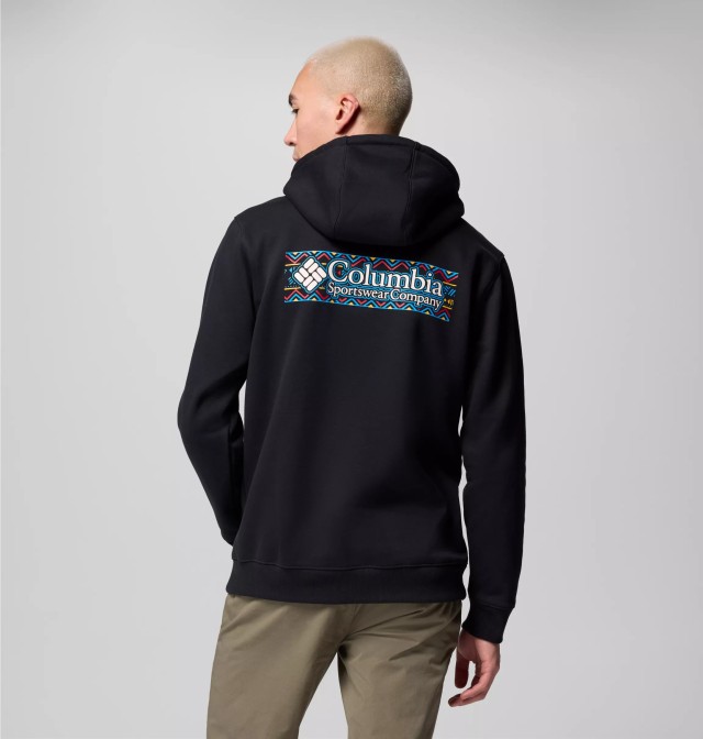 Columbia Meridian Creek™ Graphic Hoodie Ανδρικο Φουτερ Μαύρο