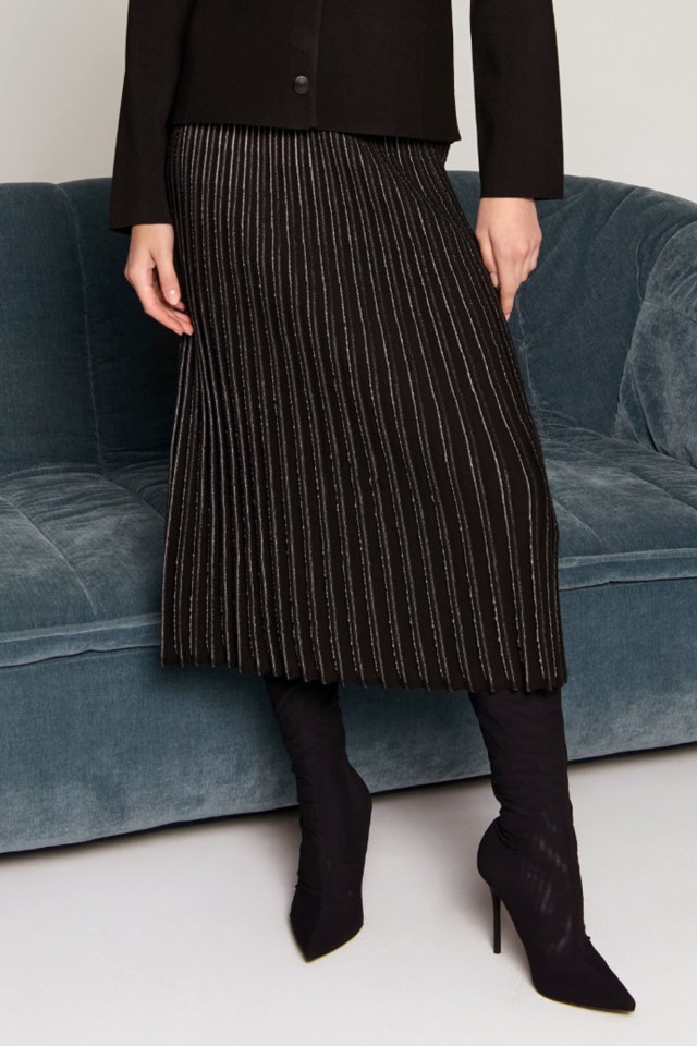 Marina V Skirts Γυναικείο Φούστα Μαύρη