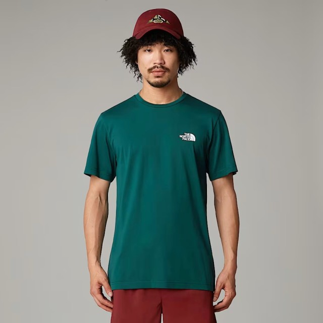 The North Face M S/S Simple Dome Tee Ανδρική Μπλούζα Πράσινη