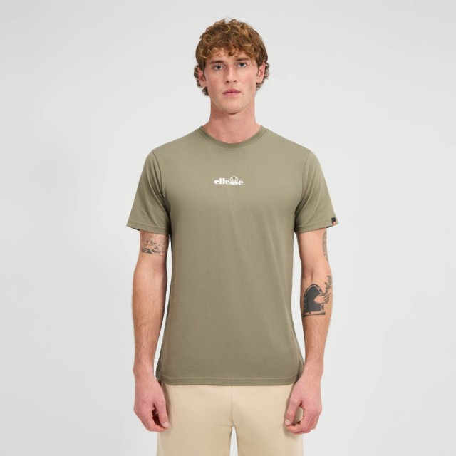 Ellesse Seasonal Fundamentals Ollio Tee Ανδρική Μπλούζα Χακί