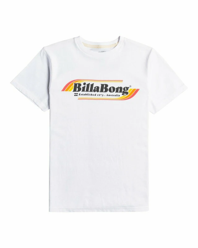 Billabong Seventy Roads Ss Ανδρικh Μπλουζα Λευκη