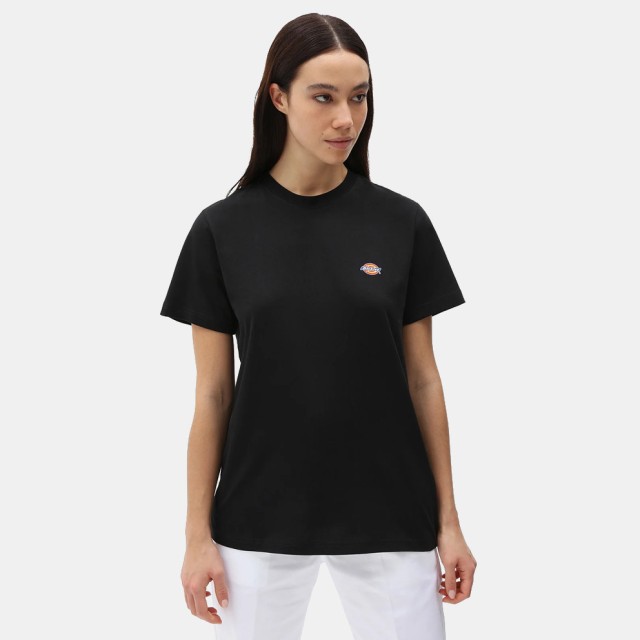 Dickies Mapleton Ss Tee Bridal Rose Γυναικεία Μπλούζα Μαύρη