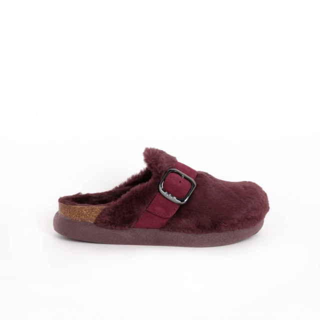 Scholl Ivy Big Buckle Aubergine Γυναικεία Σαμπω Μωβ