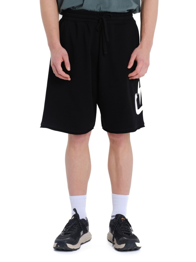 Emerson Mens Sweat Shorts Ανδρική Βερμούδα Μαύρη