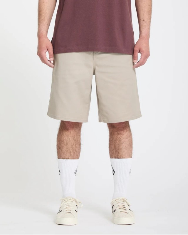 Volcom Billow Short 22 Ανδρική Βερμούδα Chino Εκρού