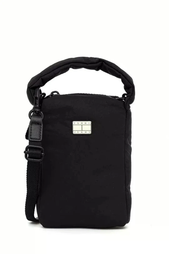 Tommy Hilfiger Tjw Concious Phone Pouch Θηκη Κινητου Μαυρη