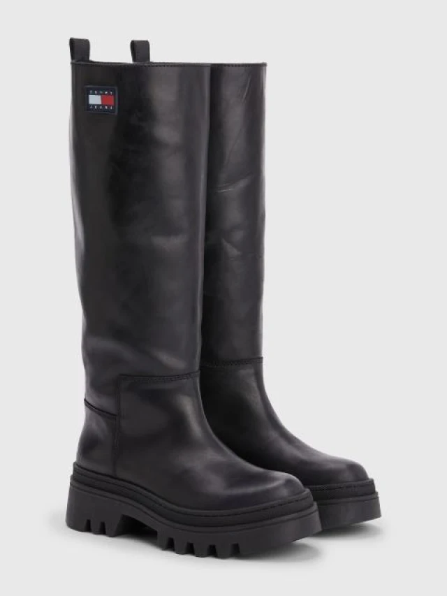 Tommy Hilfiger Tommy Jeans Fashion Bootie Γυναικεια Μποτεσ Μαυρο