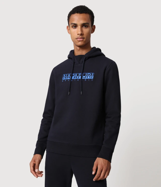 Napapijri Berber H 2 Blu Marine Ανδρικο Φουτερ Μπλε