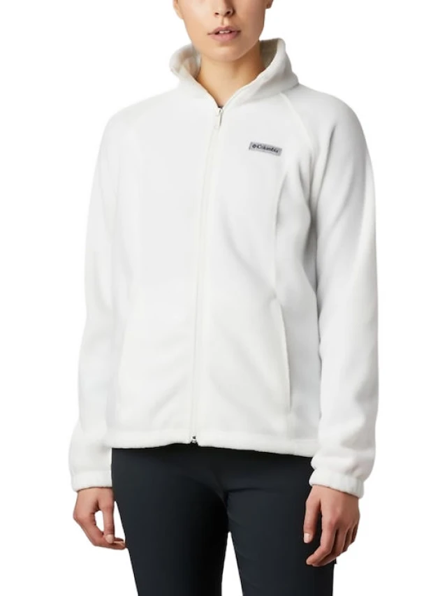 Columbia  Benton Springs Full Zip Fleece Γυναικεια Ζακετα Fleece Λευκη