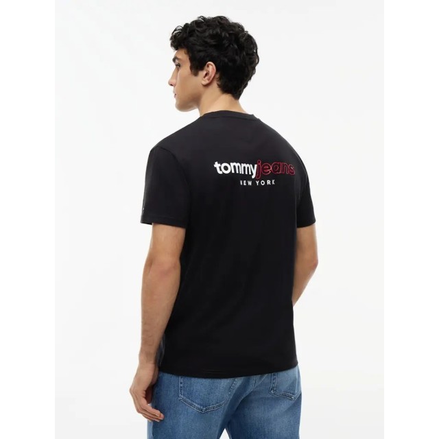 Tommy Hilfiger Tjm Reg Dna Grphc Ss T Ext Ανδρική Μπλούζα Μαύρη