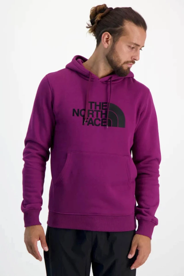 The North Face M Drew Peak Plv Hd Boysenberry Ανδρικο Φουτερ Μωβ