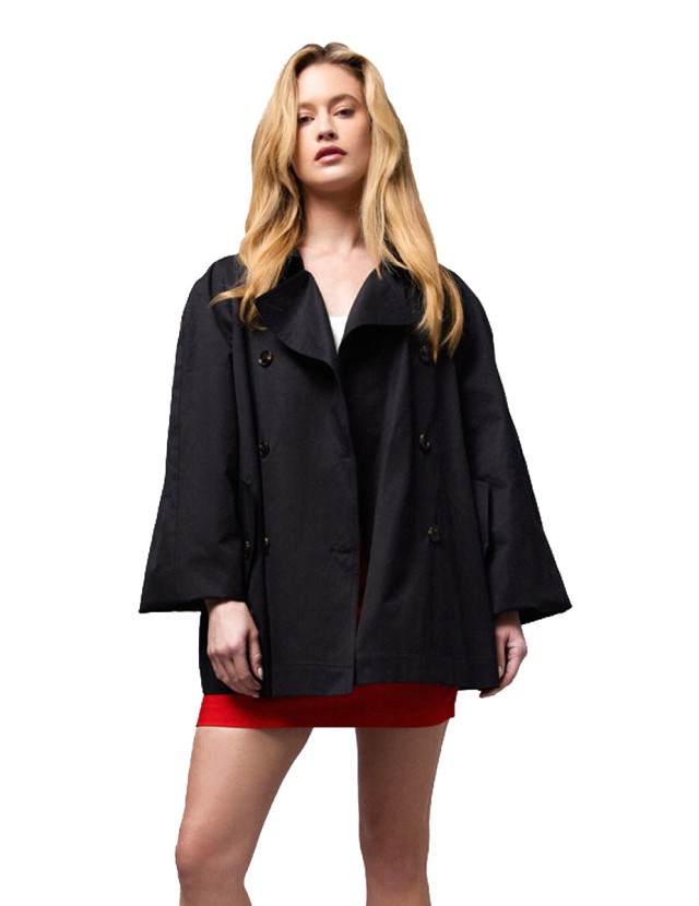 Biston  Γυναικεια Καπαρντινα Μαυρο