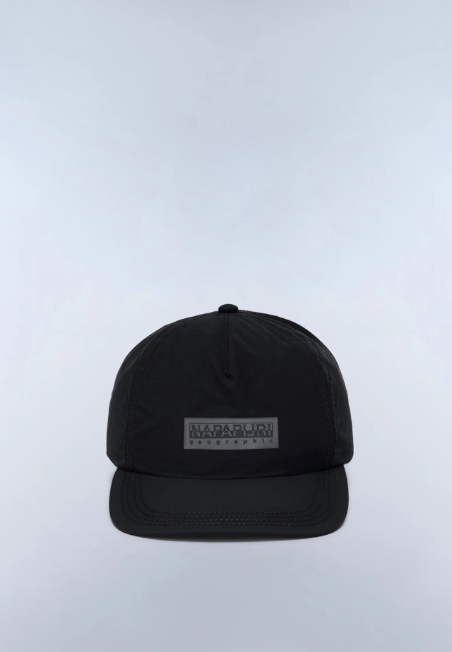 Napapijri F-Box Logo Cap 1 Black Beauty Καπέλο Μαύρο