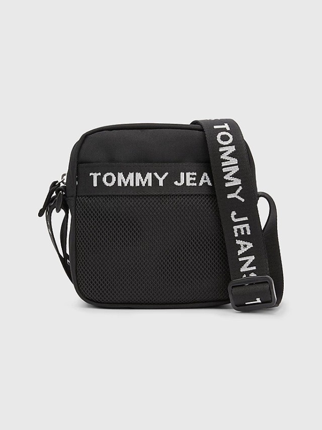 Tommy Hilfiger Tjm Essential Square Reporter Ανδρική Τσάντα Μαύρη