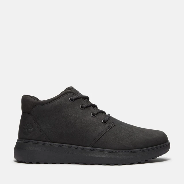 Timberland Hudson Road Mid Lace Up Chukka Boot Black Nubuck Ανδρικά Δερμάτινα Μποτάκια Μαύρα