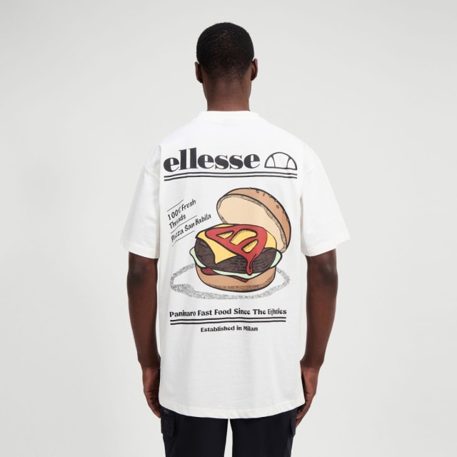 Ellesse Tees Shorts Byronso Tee Ανδρική Μπλούζα Εκρού
