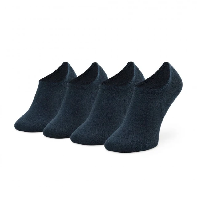 Tommy Hilfiger Th Men Footie 2p Ανδρικές Κάλτσες  2Pack Μπλε