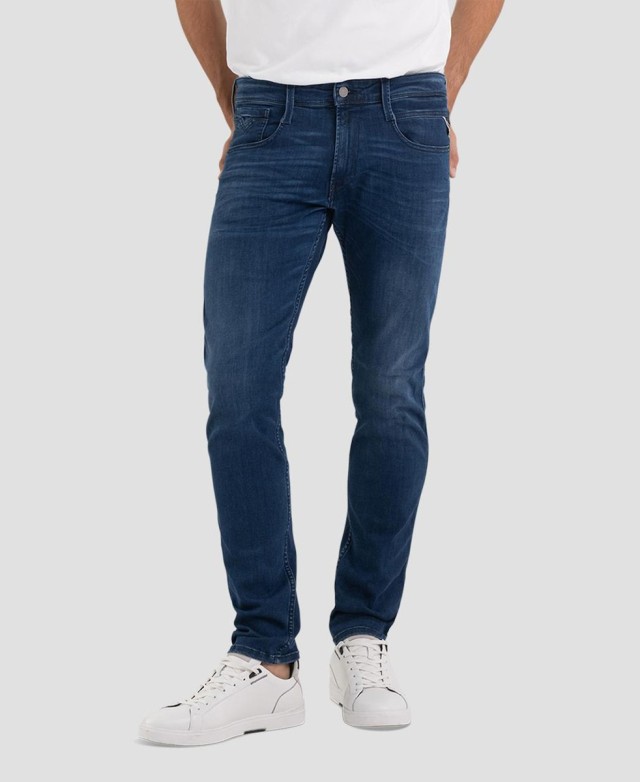 Replay Anbass Ανδρικο Παντελονι Τζιν Slim Fit