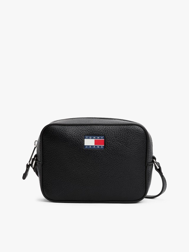 Tommy Hilfiger Tjw Must Camera Bag Γυναικεία Τσάντα Μαύρη